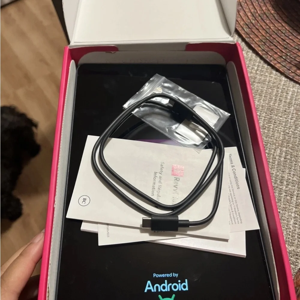 Black Tablet with Display